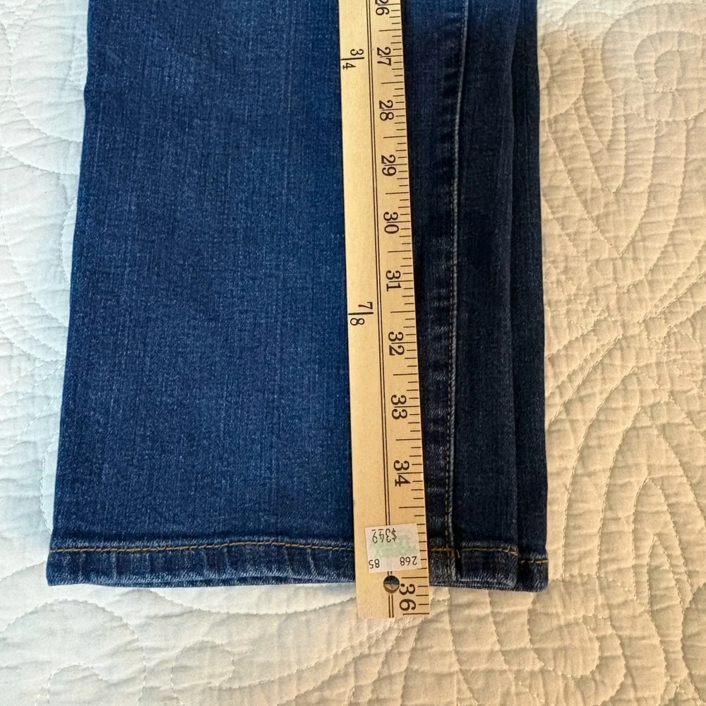 Talbots Dark Blue Straight Crop Jeans - Picture 6 of 6